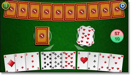 gin rummy online with friends free