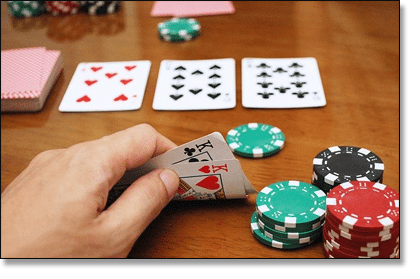 texas holdem poker cards used