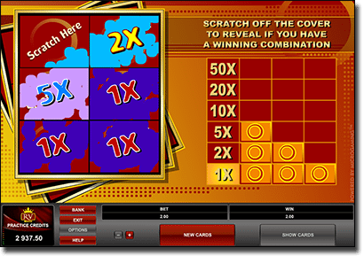 Scratch Cards -Royal Vegas Casino Instant Win Card
