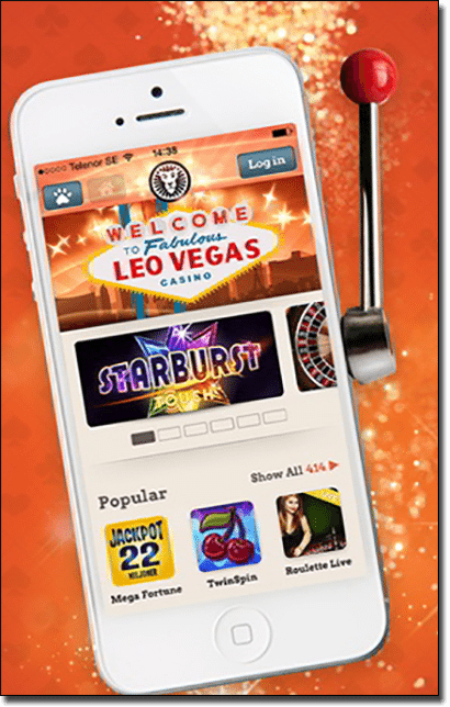 Leo Vegas mobile casino - Top mobile card games