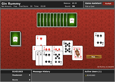 Gin Rummy online for real money