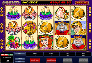 King Cashalot online progressive by Microgaming