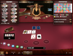 Live Casino Hold'Em by Microgaming software